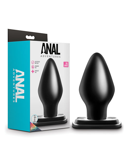 Anal Adventures Blush Anal Adventures XXL Plug - Black