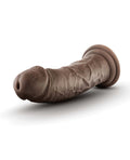 Dr. Skin Blush Dr. Skin Plus 8" Posable Dildo - Chocolate - Image 3
