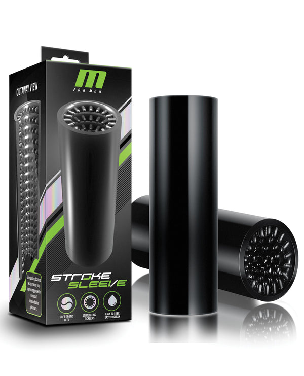 M for Men Blush M for Men Stroke Sleeve - Black