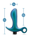 Anal Adventures Blush Anal Adventures Matrix Teleportation Plug - Lunar Blue - Image 4