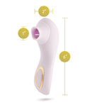 Delice Blush Delice Fleur Suction Vibe - Barely Purple - Image 3