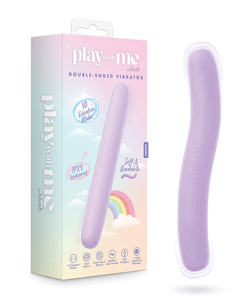 Not Regular Toys Play With Me Double Ended Vibrator - Purple