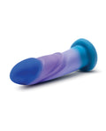 Avant Blush Avant Midnight Rendezvous Silicone Dildo - Ocean Blue - Image 3
