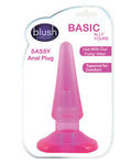 B Yours Blush B Yours Basic Anal Plug - Pink - Image 2