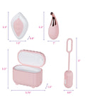 Play With Me Blush Play With Me Wanderlust 4 Piece Vibrator Set - Pink - Image 4