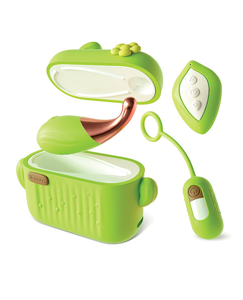 Play With Me Blush Play With Me Blooming Bliss Remote Controlled Vibrating Kit - Green