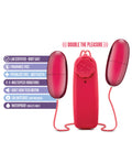 B Yours Blush B Yours Double Pop Eggs - Cerise - Image 5