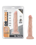 Dr. Skin Blush Dr. Skin Silicone Dr. Carter 7.5" Dildo - Vanilla