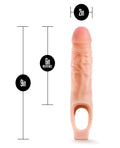 Performance Blush Performance 9" Cock Sheath Penis Extender - Flesh - Image 3