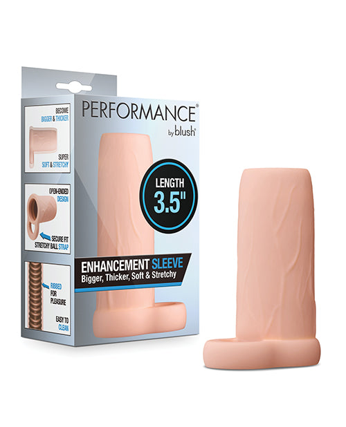 Not Regular Toys Blush Performance 3.5" Enhancement Sleeve - Beige