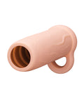 Not Regular Toys Blush Performance 4.25" Enhancement Sleeve - Beige - Image 3
