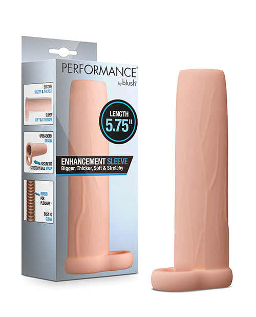 Not Regular Toys Blush Performance 5.75" Enhancement Sleeve - Beige