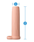 Not Regular Toys Blush Performance 5.75" Enhancement Sleeve - Beige - Image 5