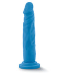 Neo Blush Neo Dual Density 7.5" Cock - Neon Blue - Image 2