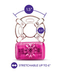 Play With Me Blush Play With Me - Pleaser Rechargeable C-Ring - Pink - Image 4