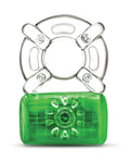 Play With Me Blush Play With Me - Pleaser Rechargeable C-Ring - Neon Green - Image 2
