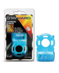 Stay Hard Blush Stay Hard Rechargeable 5 Function Cock Ring - Blue - Image 2