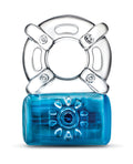 Play With Me Blush Play With Me Pleaser Rechargeable C Ring - Blue - Image 3