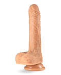 Dr. Skin Blush Dr. Skin Silicone Dr. Grey 7" Thrusting Dildo - Vanilla - Image 2