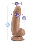 Au Naturel Blush Au Naturel 7" Sensa Feel Fat Boy - Latin - Image 5