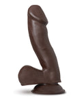 Au Naturel Blush Au Naturel Troy 6" Dildo - Chocolate - Image 2