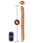 Dr. Skin Blush Dr. Skin 18" Double Dildo - Mocha - Image 3
