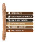Dr. Skin Blush Dr. Skin 18" Double Dildo - Mocha - Image 4