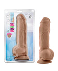 Au Naturel Blush Au Natural 10" Big Boy Realistic Dildo w/Balls - Mocha - Image 5