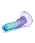 B Yours Blush B Yours 5" Morning Dew Dildo - Sapphire - Image 3