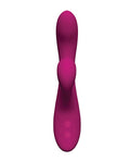 Blush Novelties Blush Quinn Rabbit Vibrator - Burgundy - Image 3