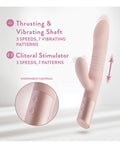 Blush Fraya Rabbit Rechargeable Vibrator - Pink (5)