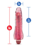 Glow Dicks Blush Glow Dicks Glitter Vibrator Molly - Pink - Image 4