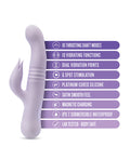Blush Novelties Blush Rylee Rabbit Vibrator - Lavender - Image 5