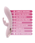 Blush Novelties Blush Morgan Rabbit Vibrator - Pink - Image 2