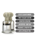 Temptasia Blush Temptasia Clit & Nipple Large Twist Suckers - Clear Set of 2 - Image 4