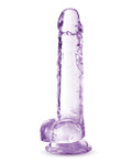 Naturally Yours Blush Naturally Yours 7" Crystalline Dildo - Amethyst - Image 2