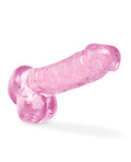 Naturally Yours Blush Naturally Yours 6" Crystalline Dildo - Rose