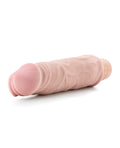 X5 Plus Blush X5 Plus Hard On Vibrating 9" Dildo - Beige - Image 4