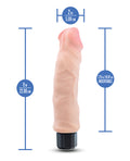 Not Regular Toys Blush Au Naturel 9" Big Easy Vibrating Realistic G-Spot Dildo - Beige - Image 5