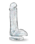 Naturally Yours Blush Naturally Yours 6" Glitter Cock - Sparkling Clear - Image 2
