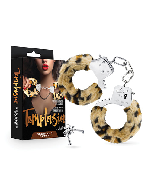 Temptasia Temptasia Beginner Cuffs - Leopard