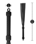 Not Regular Toys Blush Temptasia Ardor Flogger - Black - Image 4