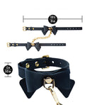 Not Regular Toys Blush Temptasia Ardor Wrist & Ankle Restraints w/Bow - Black - Image 5