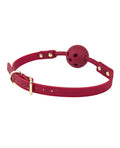 Not Regular Toys Blush Temptasia Ardor Ball Gag - Red - Image 3