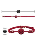 Not Regular Toys Blush Temptasia Ardor Ball Gag - Red - Image 4