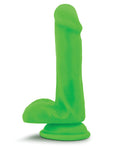 Neo Blush Neo Dual Density 6" Cock - Neon Green - Image 2