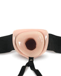 Dr. Skin Blush Dr. Skin 7" Hollow Strap On - Vanilla - Image 3