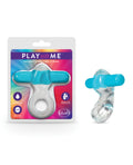 Play With Me Blush Play With Me Delight Vibrating C Ring - Blue
