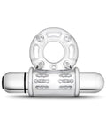 Stay Hard Blush Stay Hard 10 Function Vibrating Bull Ring Cock Ring - Clear - Image 2