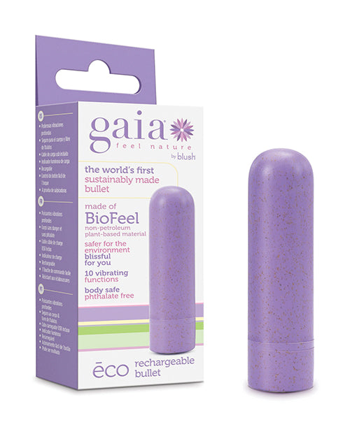 Gaia Blush Gaia Eco Rechargeable Bullet - Lilac